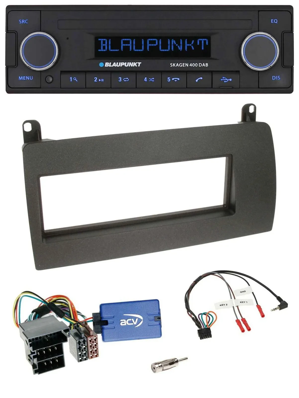 Blaupunkt DAB USB Bluetooth Lenkrad Autoradio für Rover 75 (2003-2005)