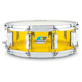 Малый барабан Ludwig Vistalite 14" x 5", акрил, желтый