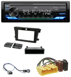 JVC Bluetooth DAB USB MP3 Autoradio für Mazda CX-7 (2008-2010)