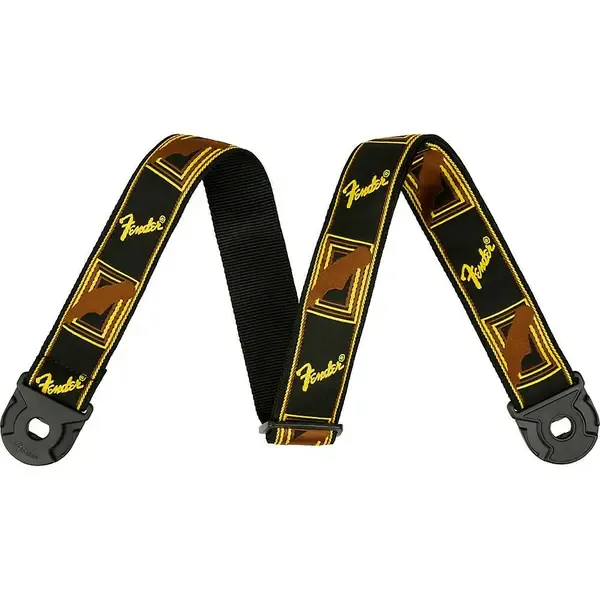 Гитарный ремень Fender Quick Grip Locking End Monogram Strap