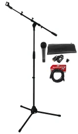 Микрофон проводной Audio-technica ATM510 Black с аксессуарами