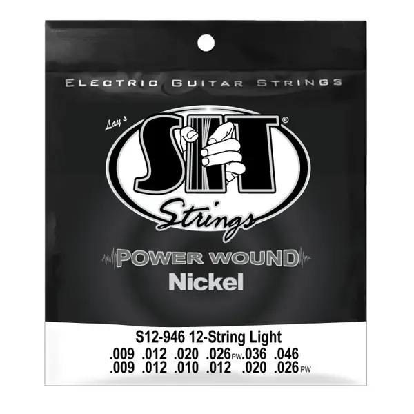 Струны для 12-струнной электрогитары SIT Strings S12946 Power Wound 9-46