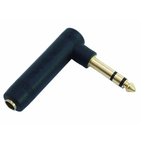 Угловой адаптер Music Store 6,3 mm Stereo