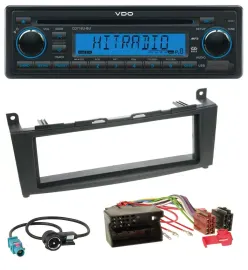 VDO AUX MP3 1DIN CD USB Autoradio für Mercedes C-Klasse W204 ab 2007