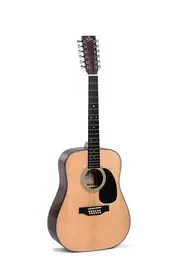 Акустическая гитара Sigma Guitars DM12-1 12-Strings Dreadnought Gloss Natural