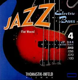Струны для бас-гитары Thomastik Jazz Bass JF344 43-100