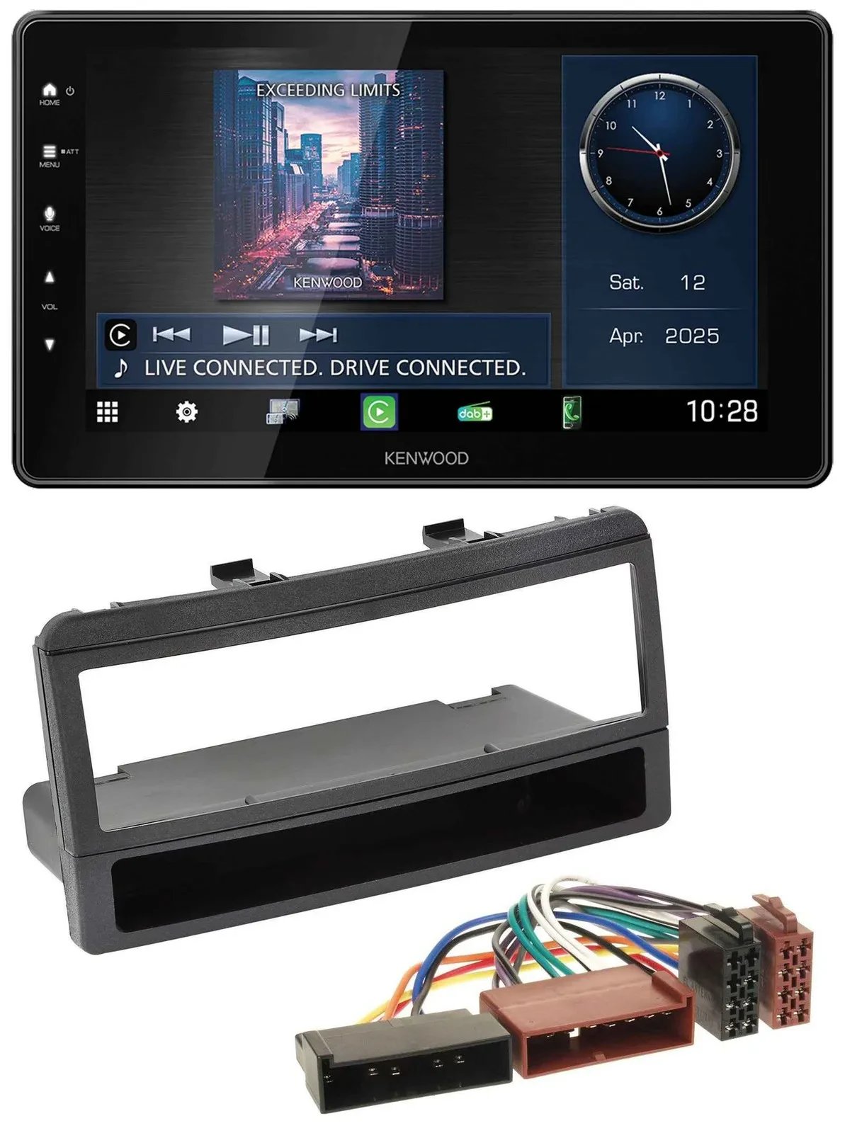 Автомагнитола для Ford Focus/Cougar/Escort/Fiesta Kenwood Bluetooth USB DAB MP3