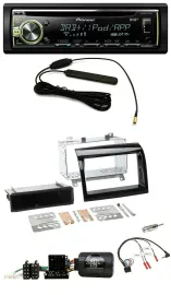 Pioneer MP3 USB CD DAB Lenkrad Autoradio für Fiat Ducato 12-15 piano schwarz