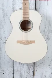 Ibanez AAM370M2E Acoustic Electric Guitar Transparent Antique White Ice Blue