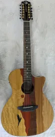 Luna Guitars Luna Vista Eagle 12 String  Tropical Wood Acoustic Electric Guitar w/Hard Case