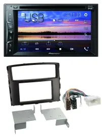 Pioneer Bluetooth 2DIN USB DVD DAB MP3 Autoradio für Mitsubishi Pajero Shogun ab