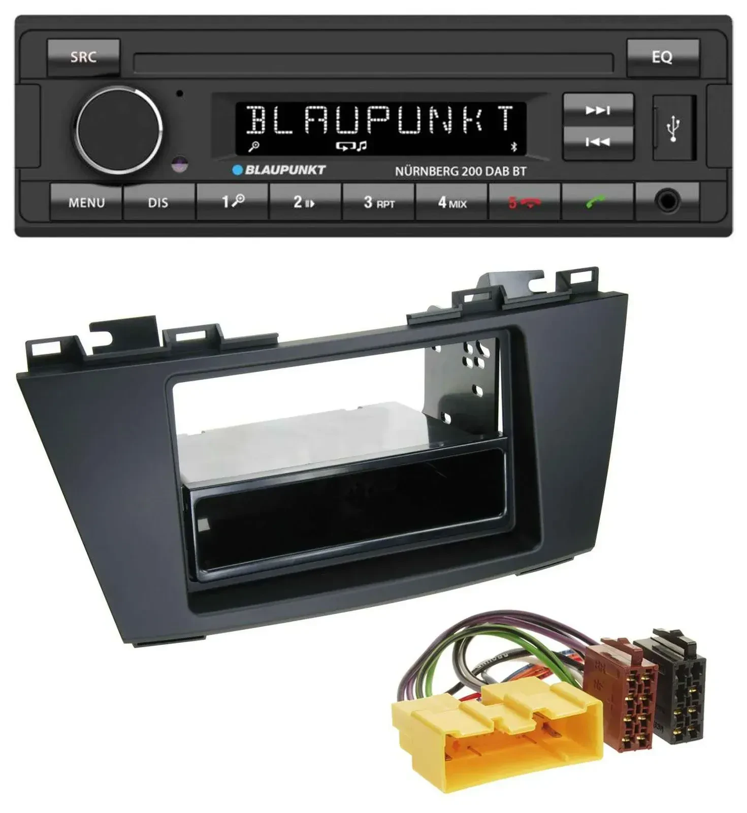 Blaupunkt USB DAB MP3 Bluetooth Autoradio für Mazda 5 (ab 2010)