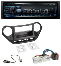 Автомагнитола для Hyundai i10 (с 2013) Alpine USB Bluetooth DAB MP3