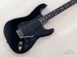 2020 Fender Stratocaster Noir SSS Limited Edition Matte Black, Japan MIJ