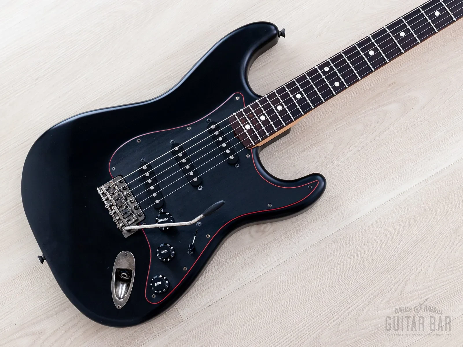 2020 Fender Stratocaster Noir SSS Limited Edition Matte Black, Japan MIJ