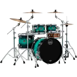Ударная установка акустическая Mapex Saturn VI Rock (набор, 4 шт.) 22" бас-барабан, цвет: бирюзовый санберст