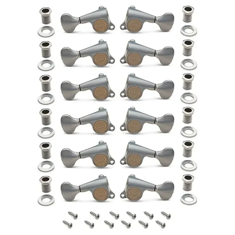 Колки гитарные Taylor Gotoh 510 6+6 Antique Chrome