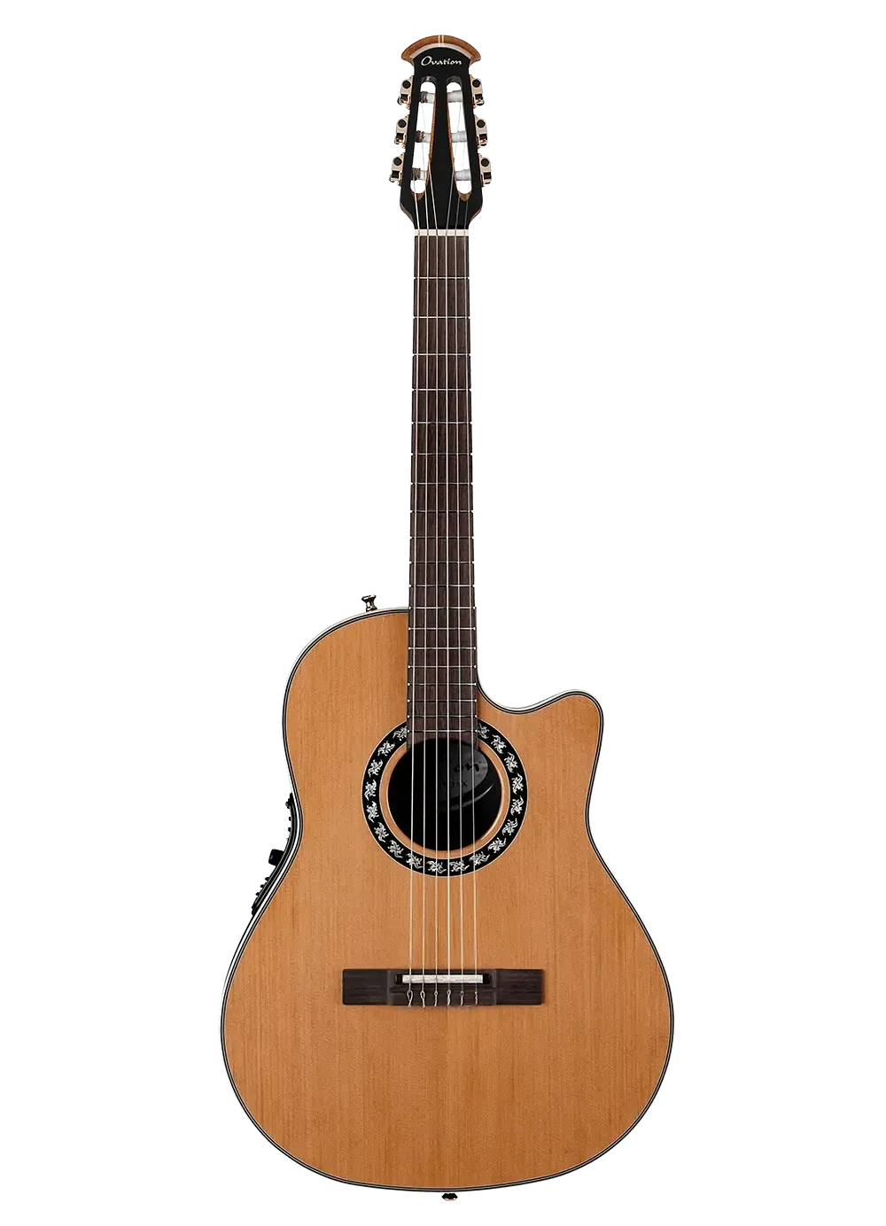 Классическая гитара с подключением Ovation 1773AX-4 Timeless Classic Nylon Mid Depth Natural
