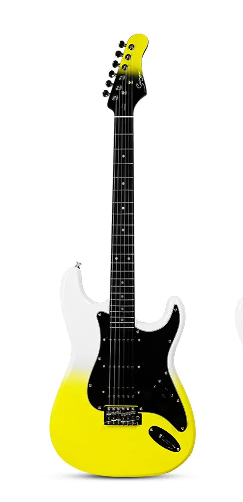 Электрогитара Smiger L-G2-i6-WKY белый/желтый