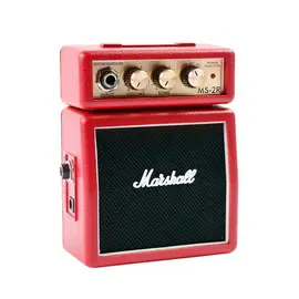 Комбоусилитель для электрогитары Marshall Micro Stack 1W Guitar Combo Amp Red