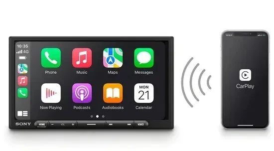 Автомагнитола Sony XAV-AX4000 2-DIN сенсорный экран 6.95"