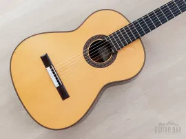 2011 Kenny Hill Signature Classical Guitar French Polish w/ Case & Tag