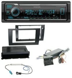 Kenwood Bluetooth MP3 DAB USB Autoradio für Audi A4 99-01 B5 Symphony Bose Aktiv
