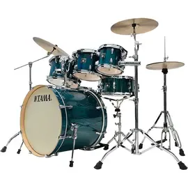 Ударная установка акустическая TAMA Superstar Classic Exotix 7-Piece Shell Pack 22" Bass Sapphire Lacebark Pine