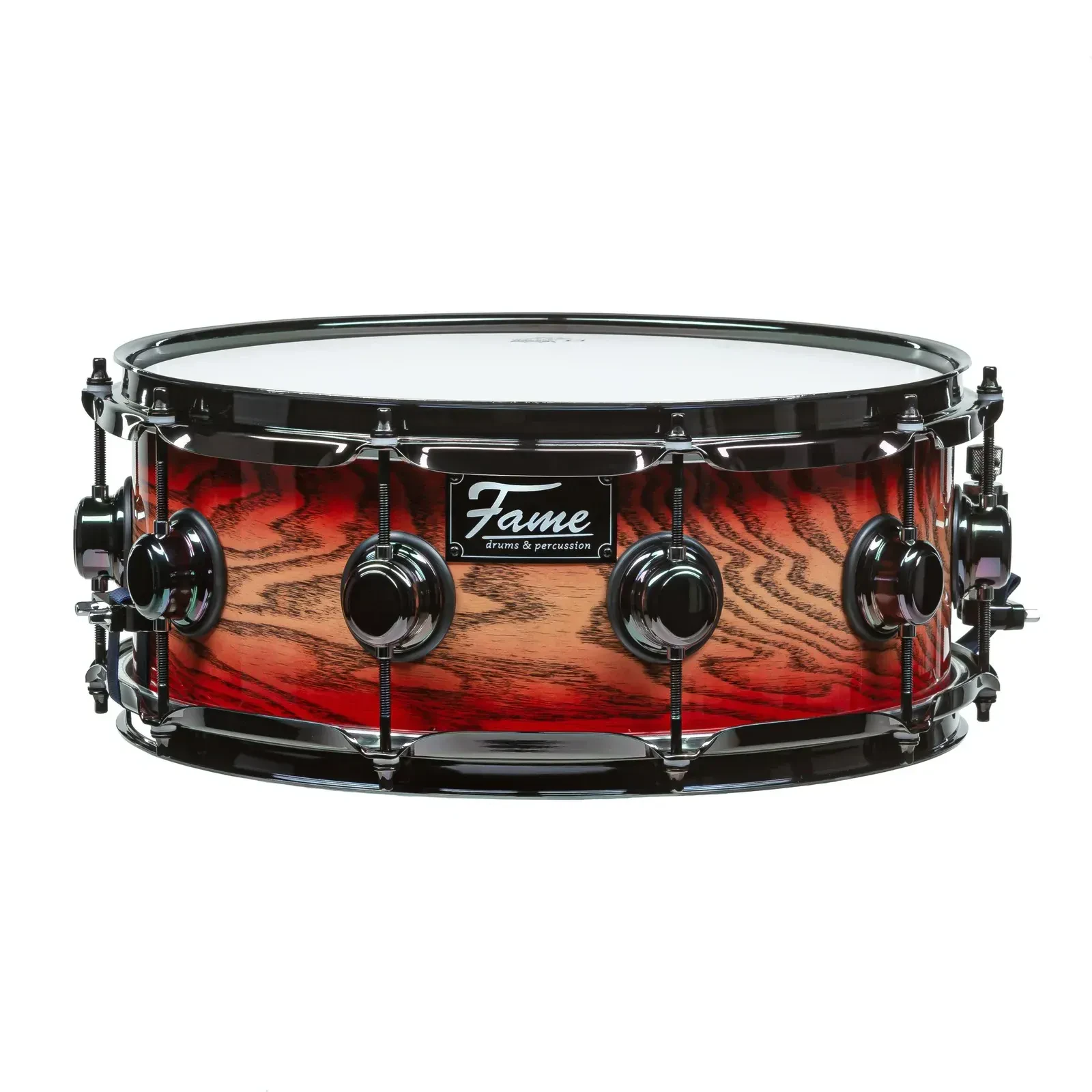 Малый барабан Fame Audio Fortress Ash Birch 14x5.5 Red Burst
