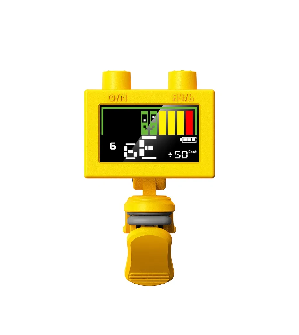 WST-570Li-YL Тюнер на прищепке, аккумуляторный, желтый, Cherub