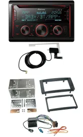 Автомагнитола Pioneer 2-DIN CD MP3 DAB USB Bluetooth для VW Touareg/T5 Caravelle/Multivan