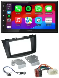 Kenwood MP3 USB DAB 2DIN Bluetooth Autoradio für Suzuki Swift (ab 2010)