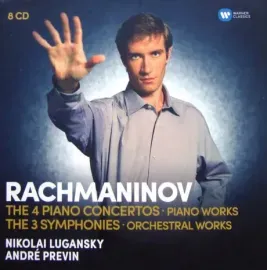 NIKOLAI LUGANSKY / ANDRE PREVIN / LONDON SYMPHONY ORCHESTRA - Rachmaninov - Orchestral Works: The Piano ConcertosThe Symphonies (8CD)
