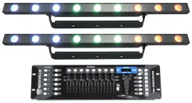 Светодиодный прибор Chauvet DJ COLORband H9 ILS LED с чехлом (пара)