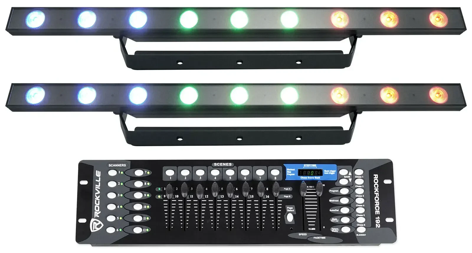 Светодиодный прибор Chauvet DJ COLORband H9 ILS LED с чехлом (пара)