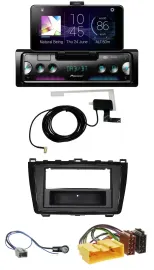 Pioneer DAB Bluetooth MP3 USB Autoradio für Mazda 6 (08-12) - glänzend