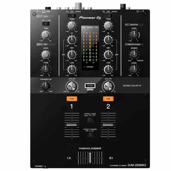 DJ-микшер Pioneeer DJM-250MK2 Black