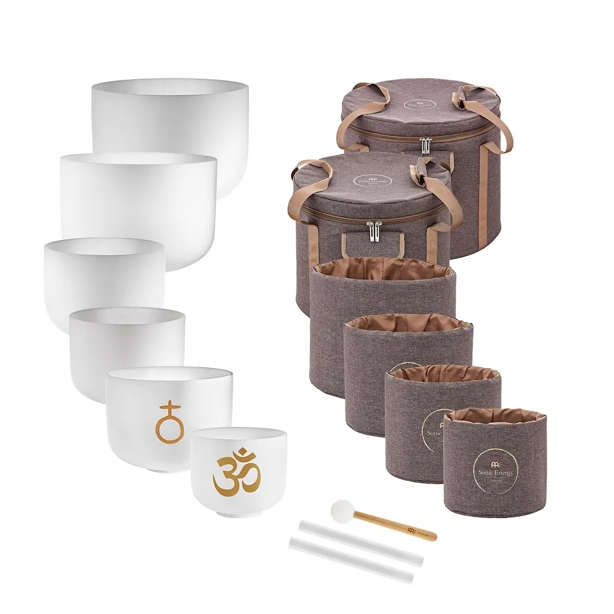 Поющая чаша MEINL CSBSETOM6 кристальная (набор, 6 шт.)