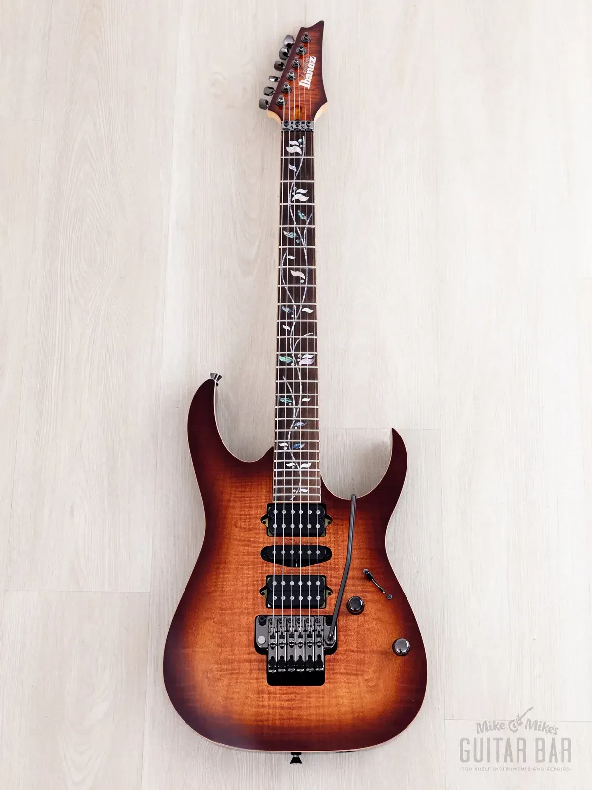Электрогитара Ibanez RG8570Z J Custom HSH Brownish Sphalerite w/case Japan 2021