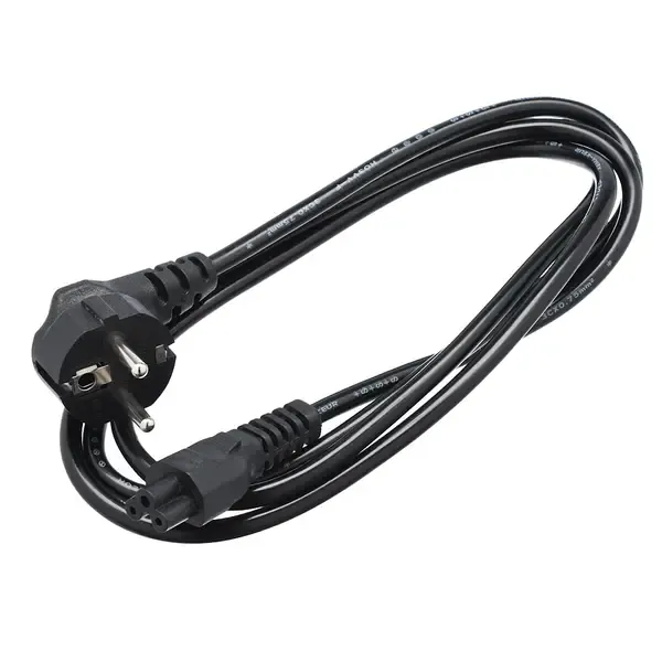 Сетевой кабель GoPower CEE 7/7-IEC 320 C5 Black 1.8 м