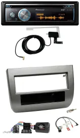 Pioneer Bluetooth DAB Lenkrad USB CD Autoradio für Lancia Y 843 05-11 dunkelsilb