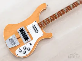 Б/У Бас-гитара Rickenbacker 4001 1975 сквозной гриф натуральный (Mapleglo) с датчиком Toaster Top и кейсом