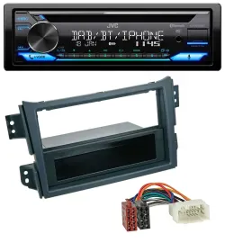 JVC Bluetooth MP3 USB DAB CD Autoradio für Opel Agila B 2008-2014 Suzuki Splash