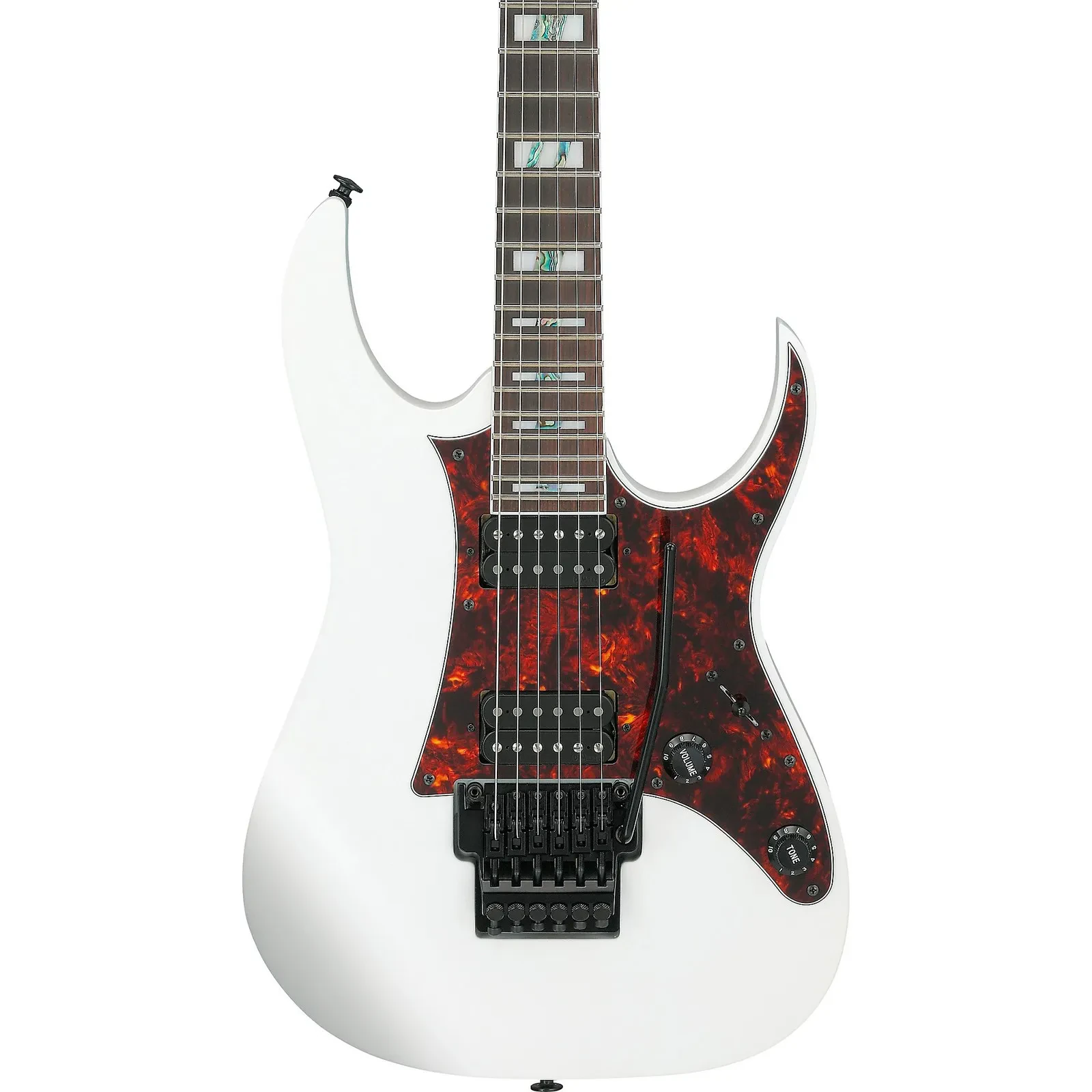 Ibanez RG653DX Prestige Electric Guitar, Rosewood Fingerboard, White Flat