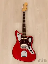 Электрогитара Fender American Original 60s Jaguar SS Candy Apple Red w/case USA 2017