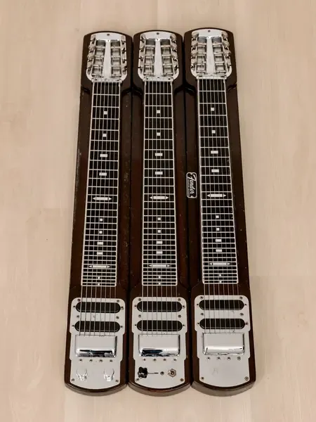 Слайд-гитара Fender Stringmaster T8 3-Neck Vintage Console Lap Steel USA 1965 w/Case