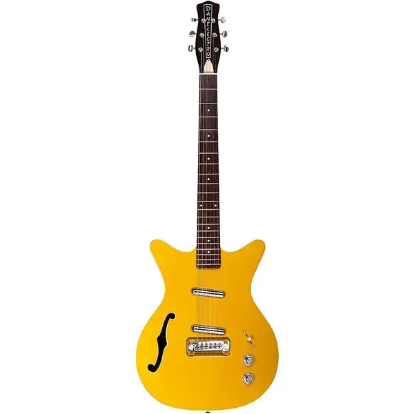 Электрогитара полуакустическая Danelectro FIFTY NINER Semi-Hollow Gold Top