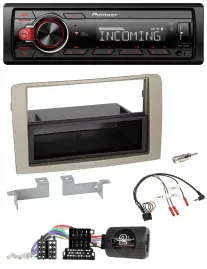 Pioneer Bluetooth USB DAB Lenkrad Autoradio für Lancia Musa 2004-2012