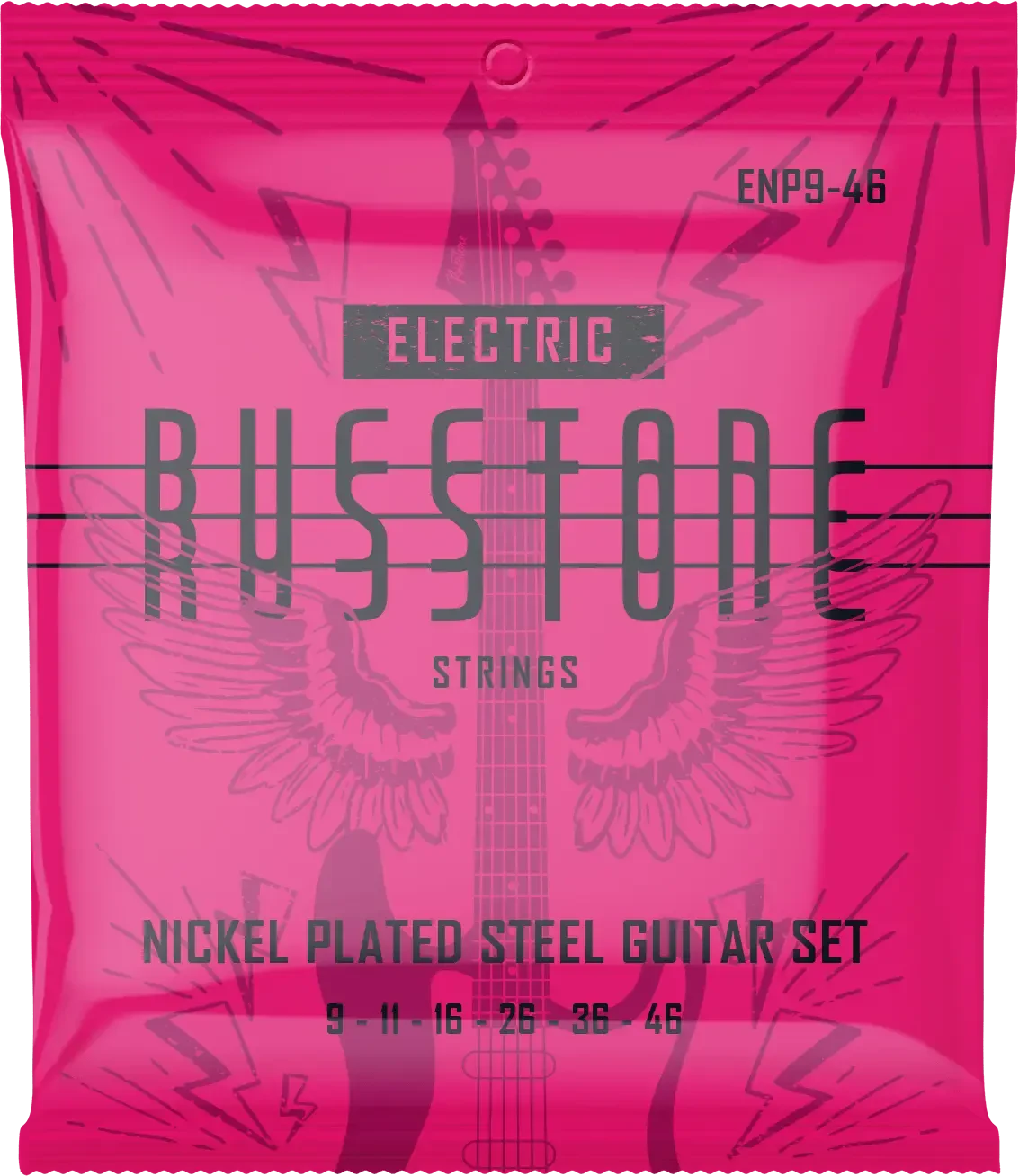 Струны для электрогитары Russtone ENP9-46 Nickel Plated 9-46