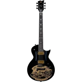 Электрогитара LTD Will Adler Warbird Black Gold